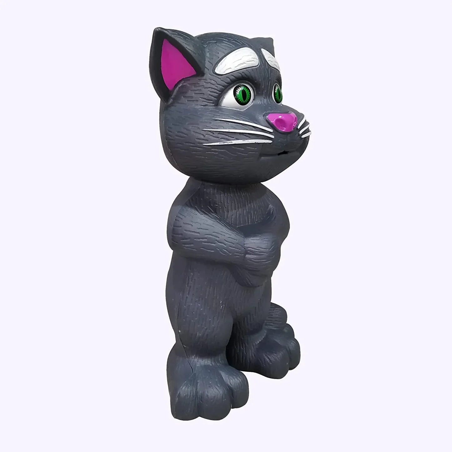 Talking Tom Interactive Touch Toy - Smart Sound Recording Cat Toy with 5 Touch-Activated Features for Kids