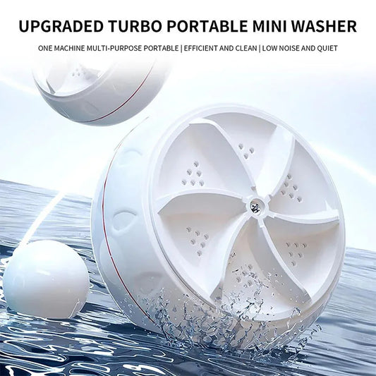 NEW Portable high-power mini turbine washing machine