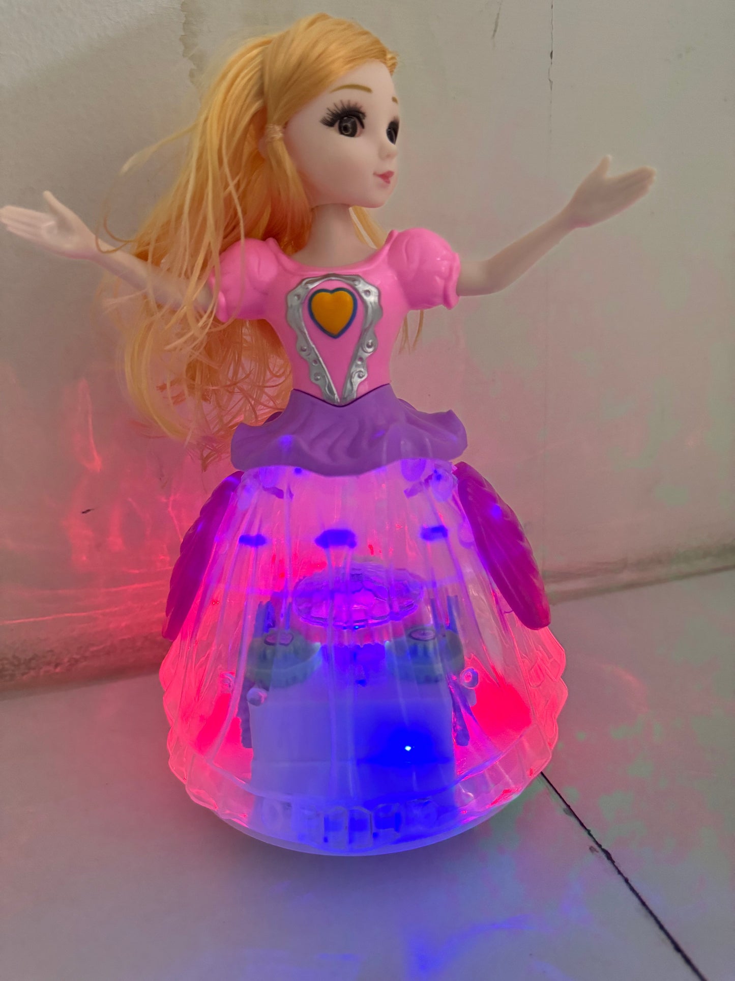 Dancing Doll with 3D Lights, 360 Degree Rotating